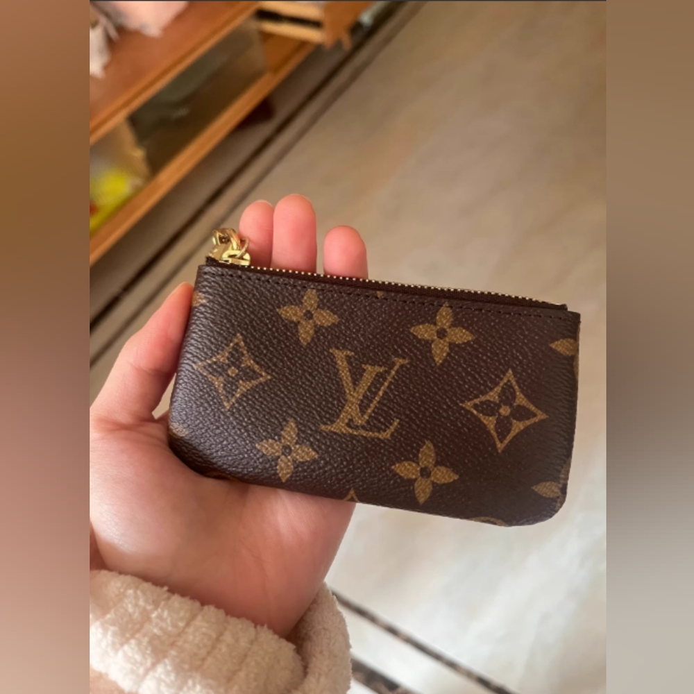 Louis Vuitton Brown Monogram Coin Pouch